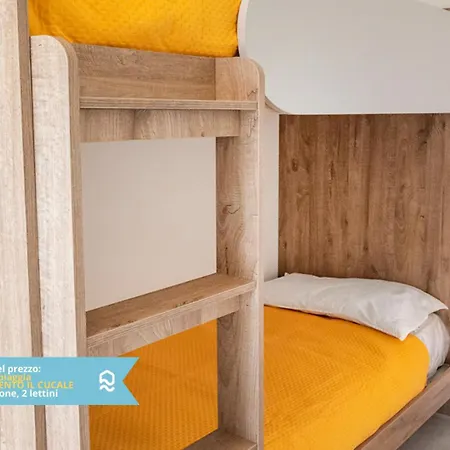 Mialmare Sud - Marcelli, Nuovo Trilocale In Centro Fronte Mare Apartment *