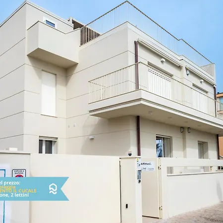 Mialmare Sud - Marcelli, Nuovo Trilocale In Centro Fronte Mare *