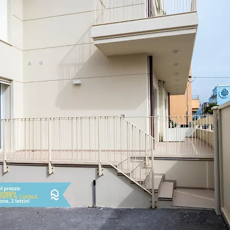 Mialmare Sud - Marcelli, Nuovo Trilocale In Centro Fronte Mare Marcelli