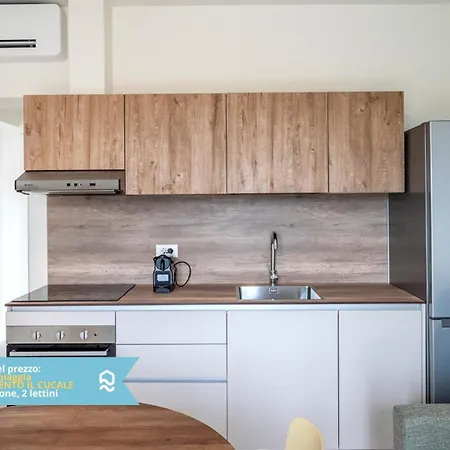 Mialmare Sud - Marcelli, Nuovo Trilocale In Centro Fronte Mare *