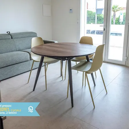 Mialmare Sud - Marcelli, Nuovo Trilocale In Centro Fronte Mare Apartment